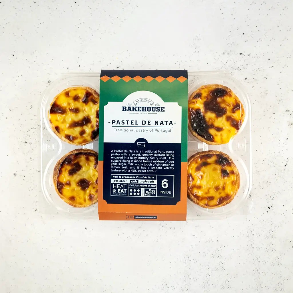 Dinnerbox Desserts Pastel de Nata delivered countrywide