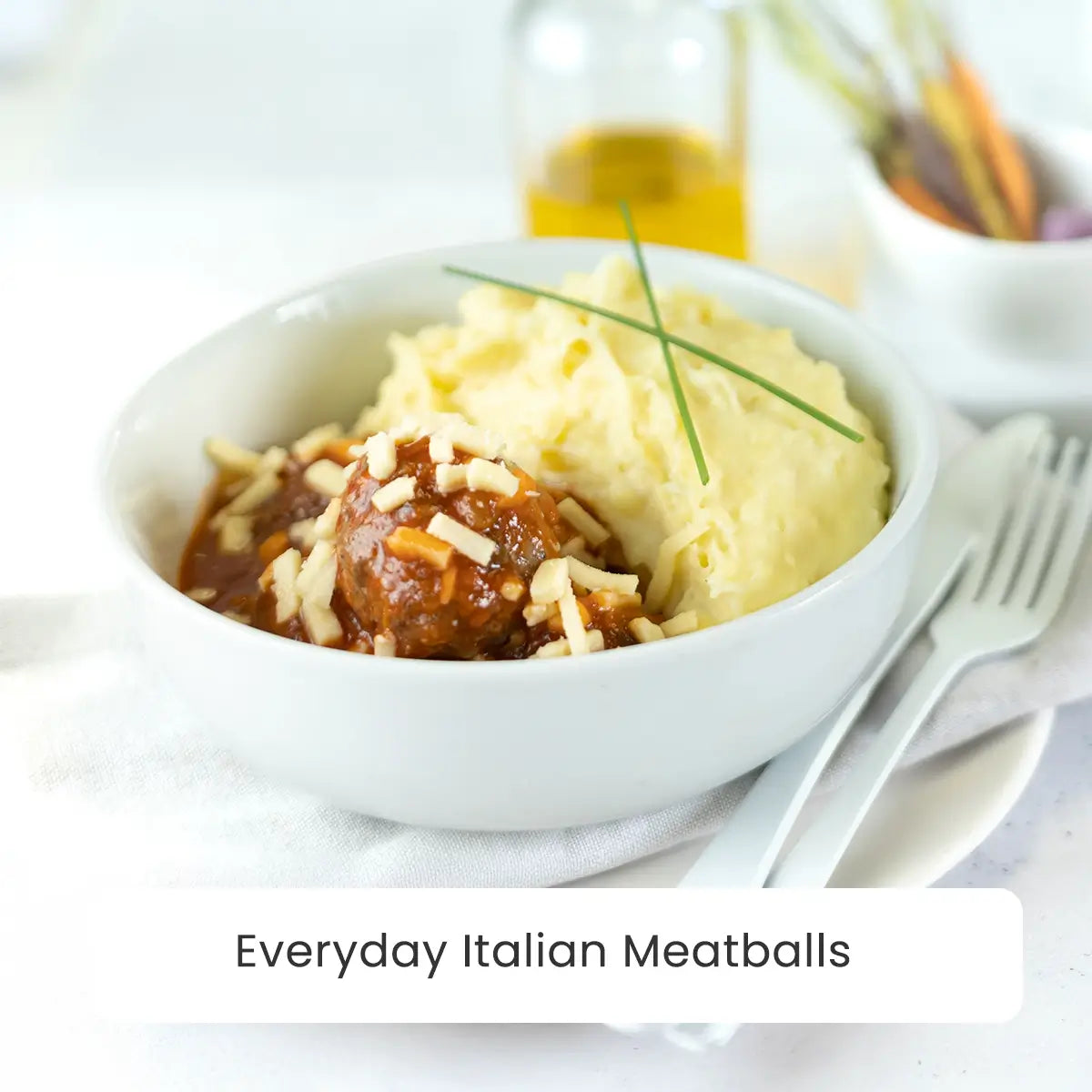 Everyday Meal - Cheesy Italian Meatballs GF