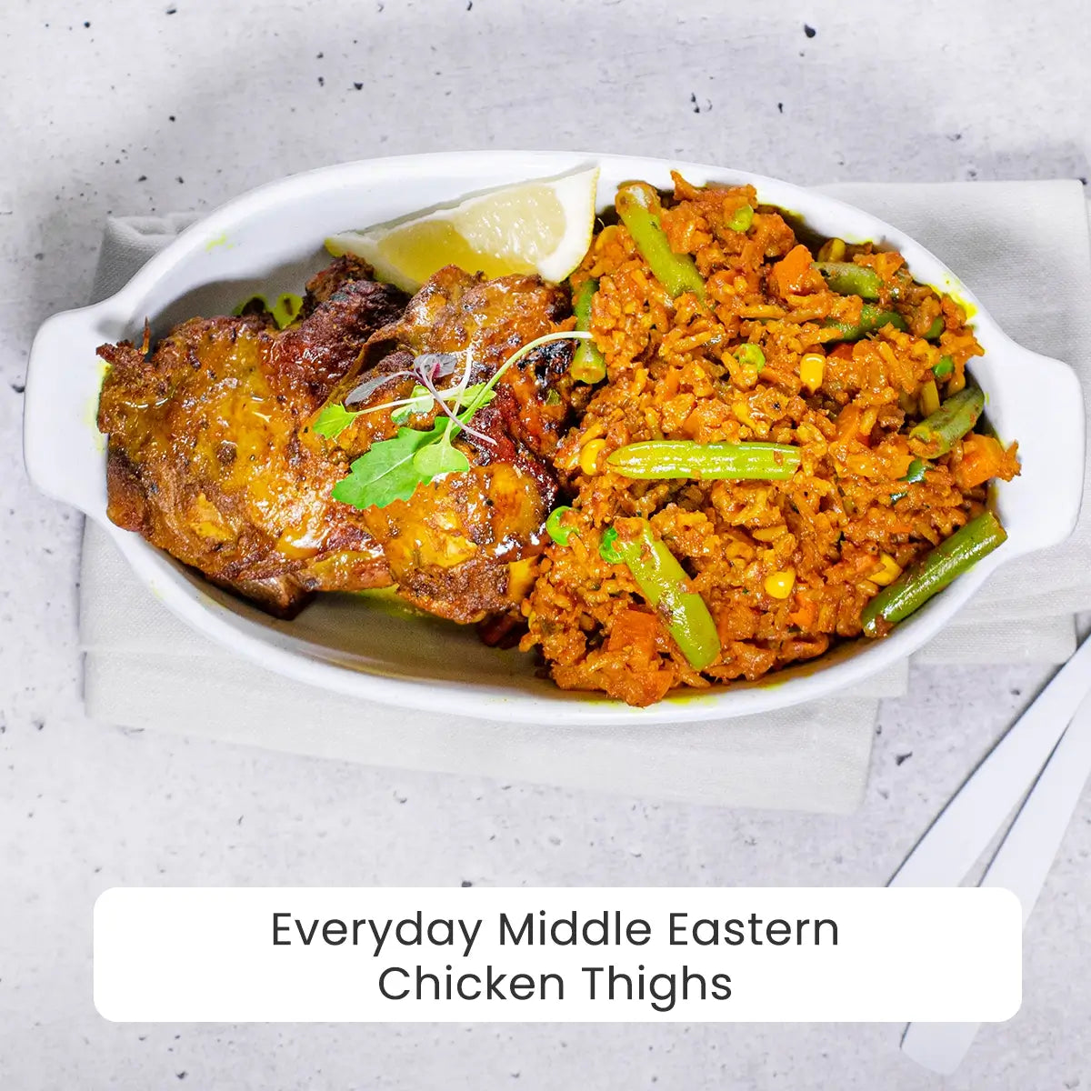 Everyday Meal - Middle Eastern Spiced Chicken Thighs GF DF