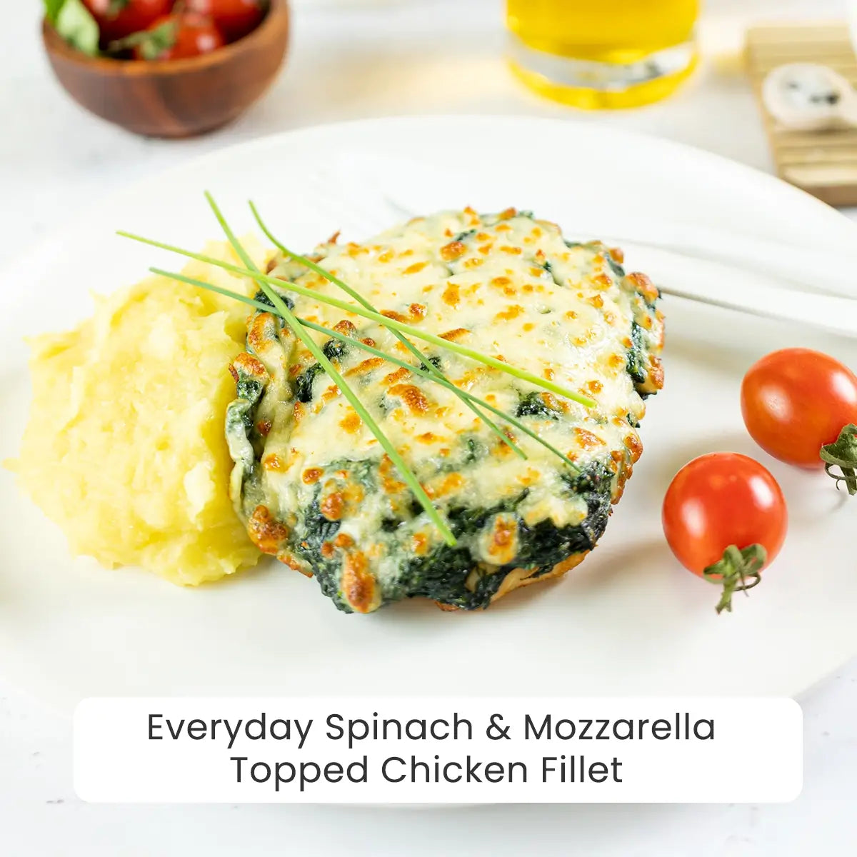 Everyday Meal - Spinach & Mozzarella Chicken Fillets GF