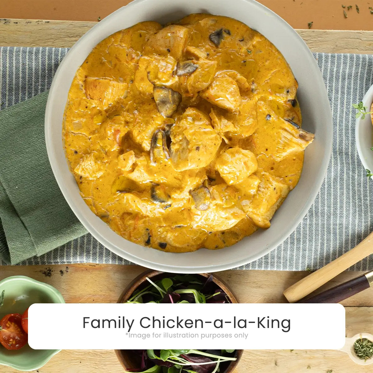 Family Meal - Chicken-a-la-King