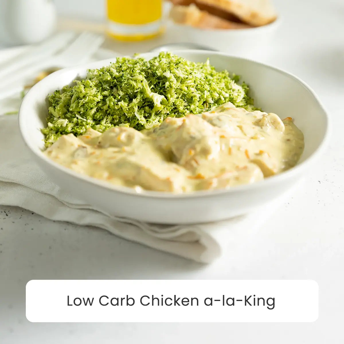 Low Carb Meal - Chicken-a-la-King