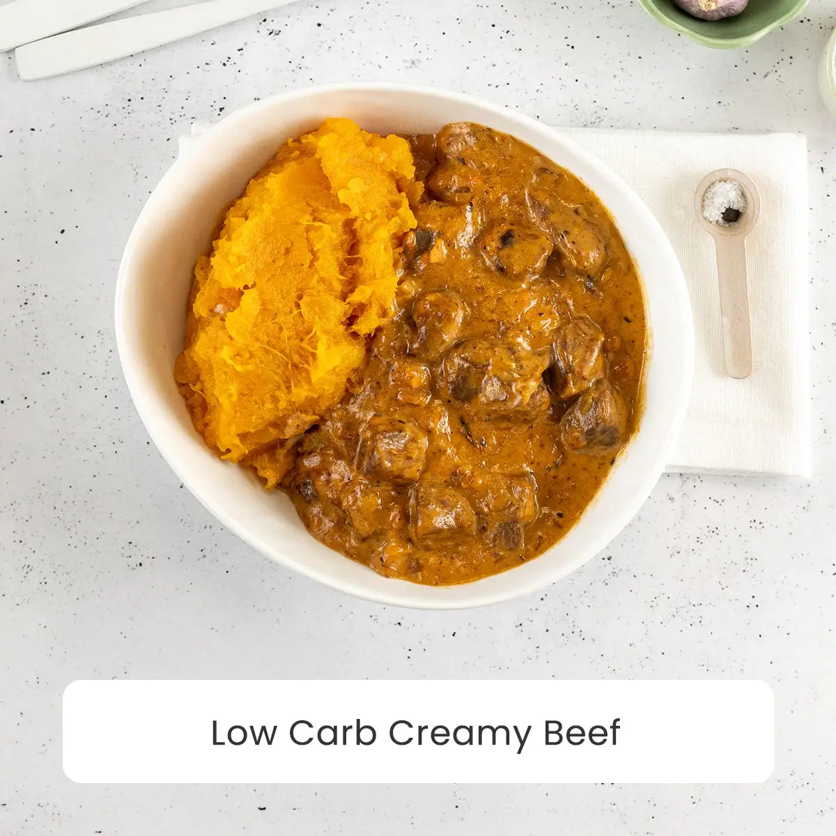 Low Carb Meal - Creamy Beef & Mushroom