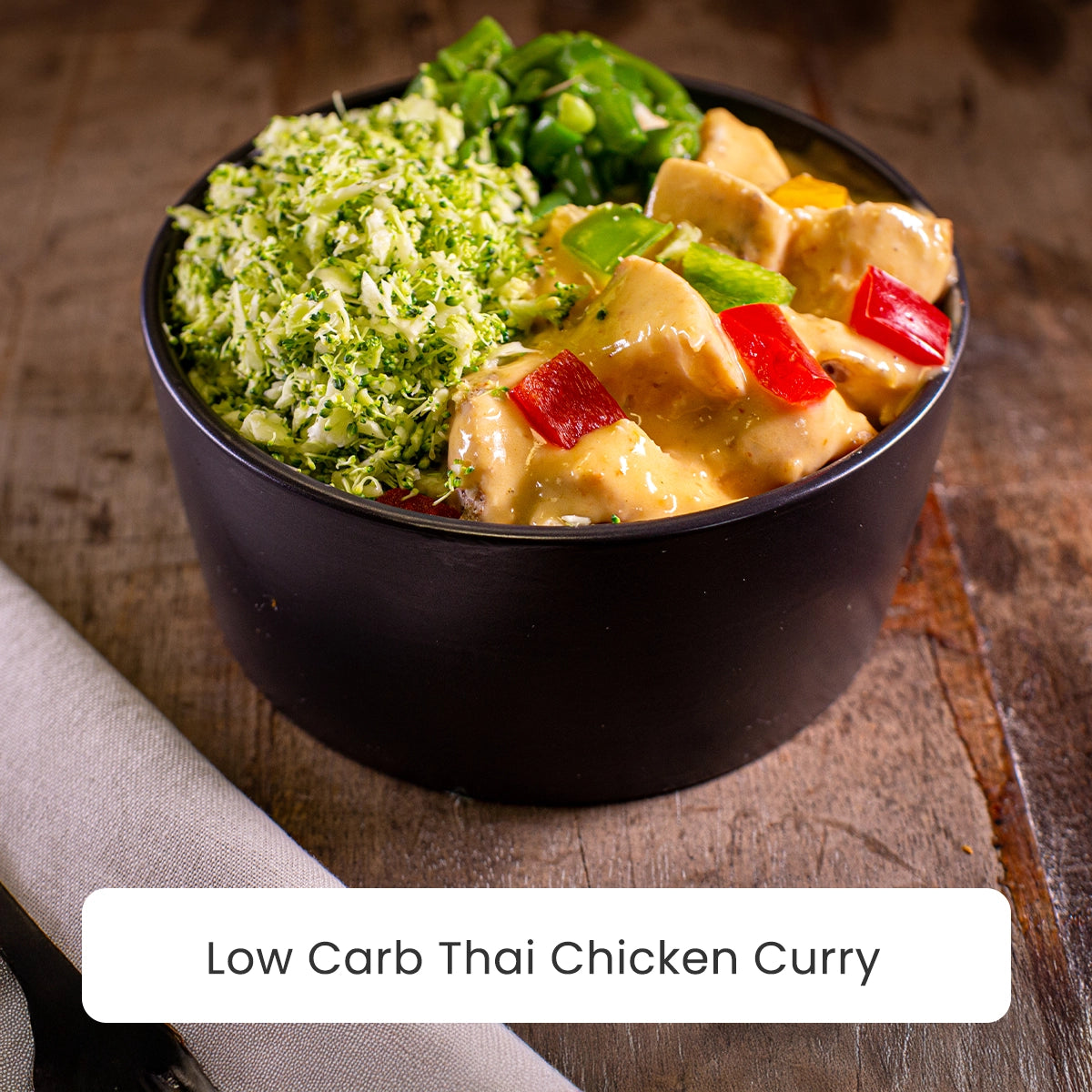 Low Carb Meal - Thai Chicken Curry