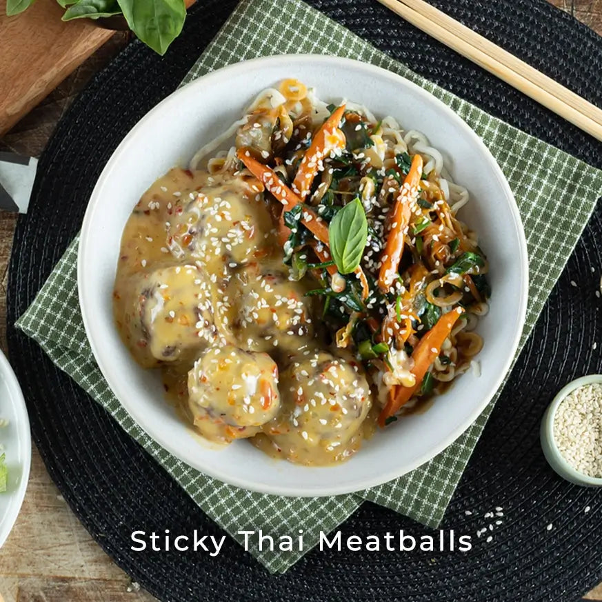 Seasons Medley V2.0 Meal - Sticky Thai Meatballs