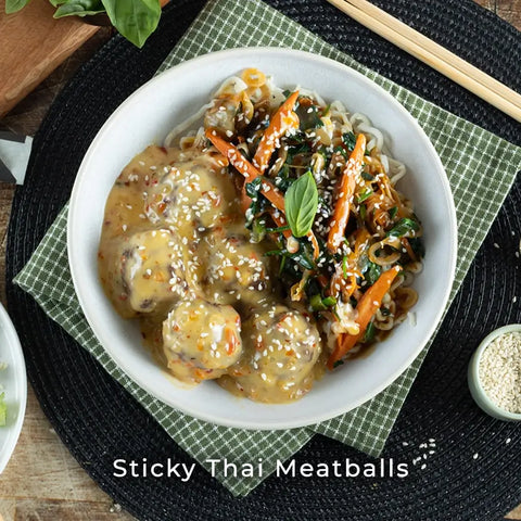 Seasons Medley V2.0 Meal - Sticky Thai Meatballs