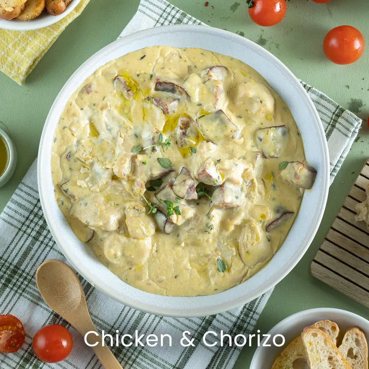 Seasons Medley V2.0 Meal - Creamy Chicken And Chourizo Mains-only