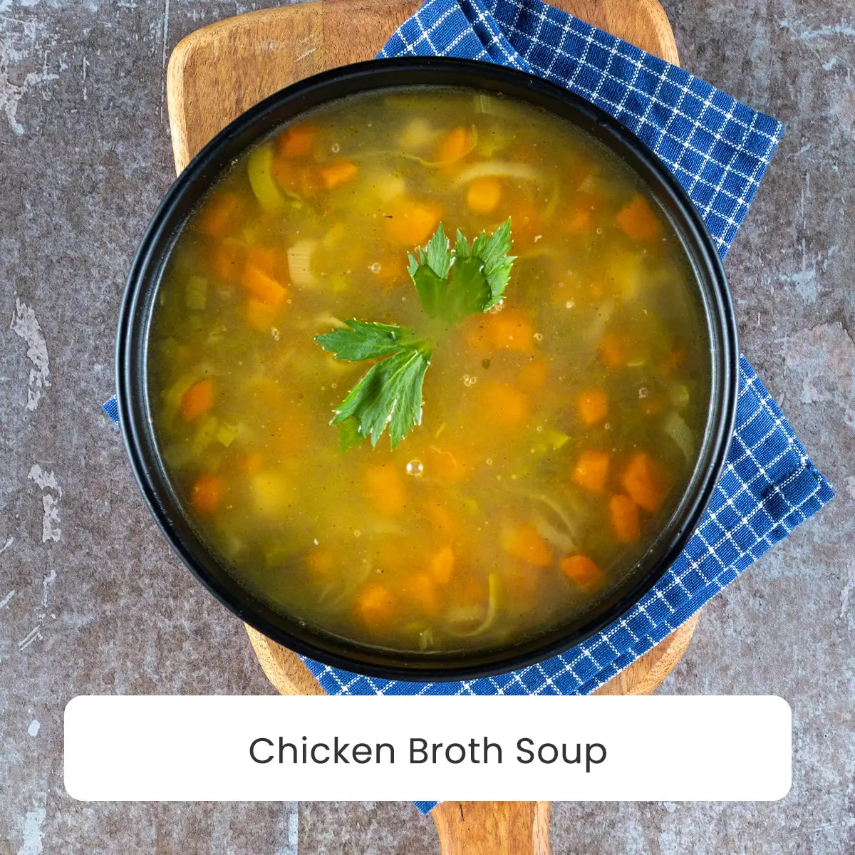 Soup Meal - Chicken Broth