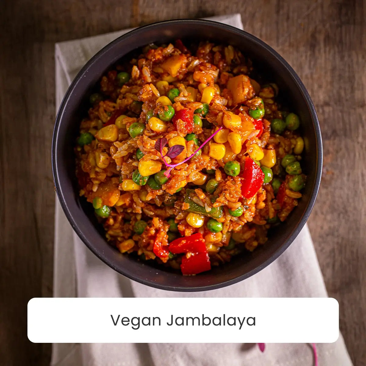 Vegan Meal - Jambalaya
