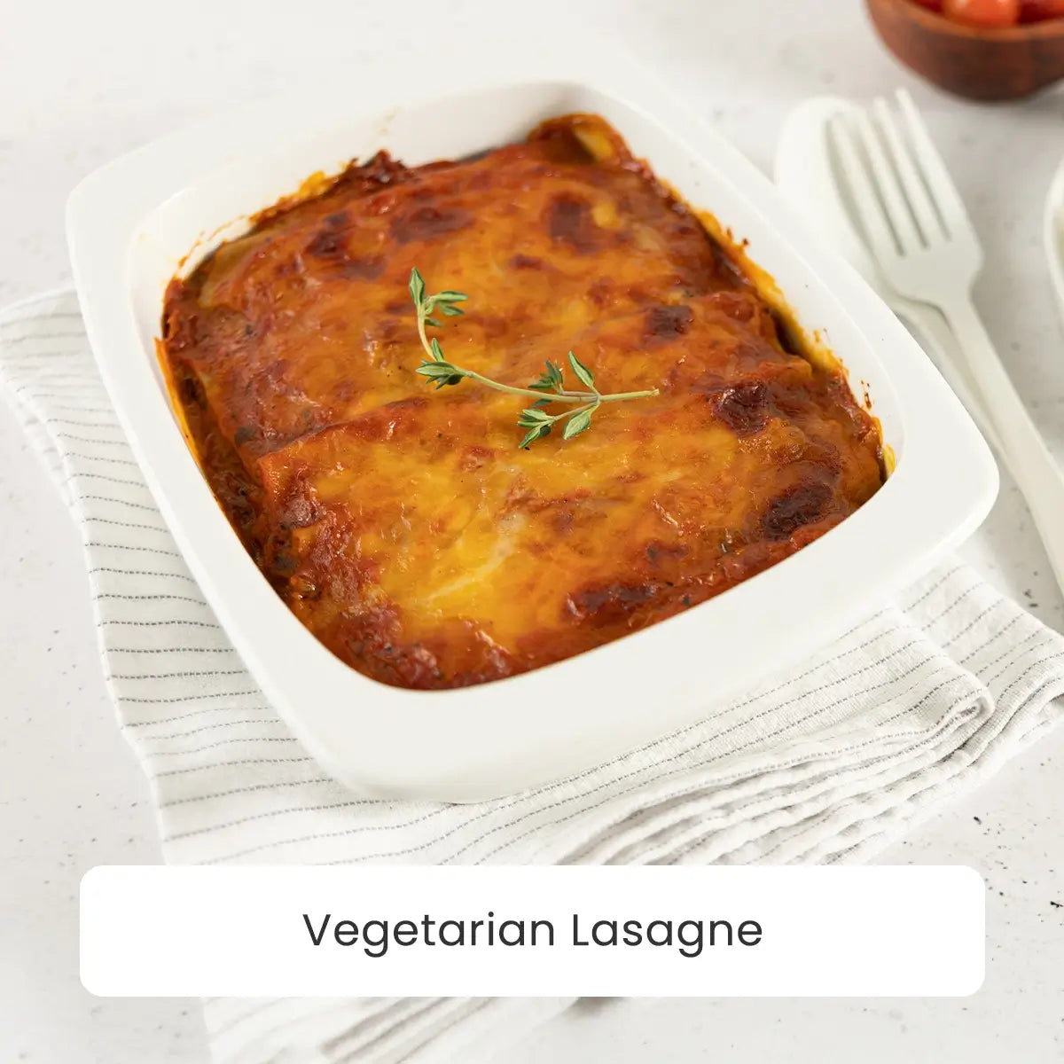 Vegetarian Meal - Lasagne