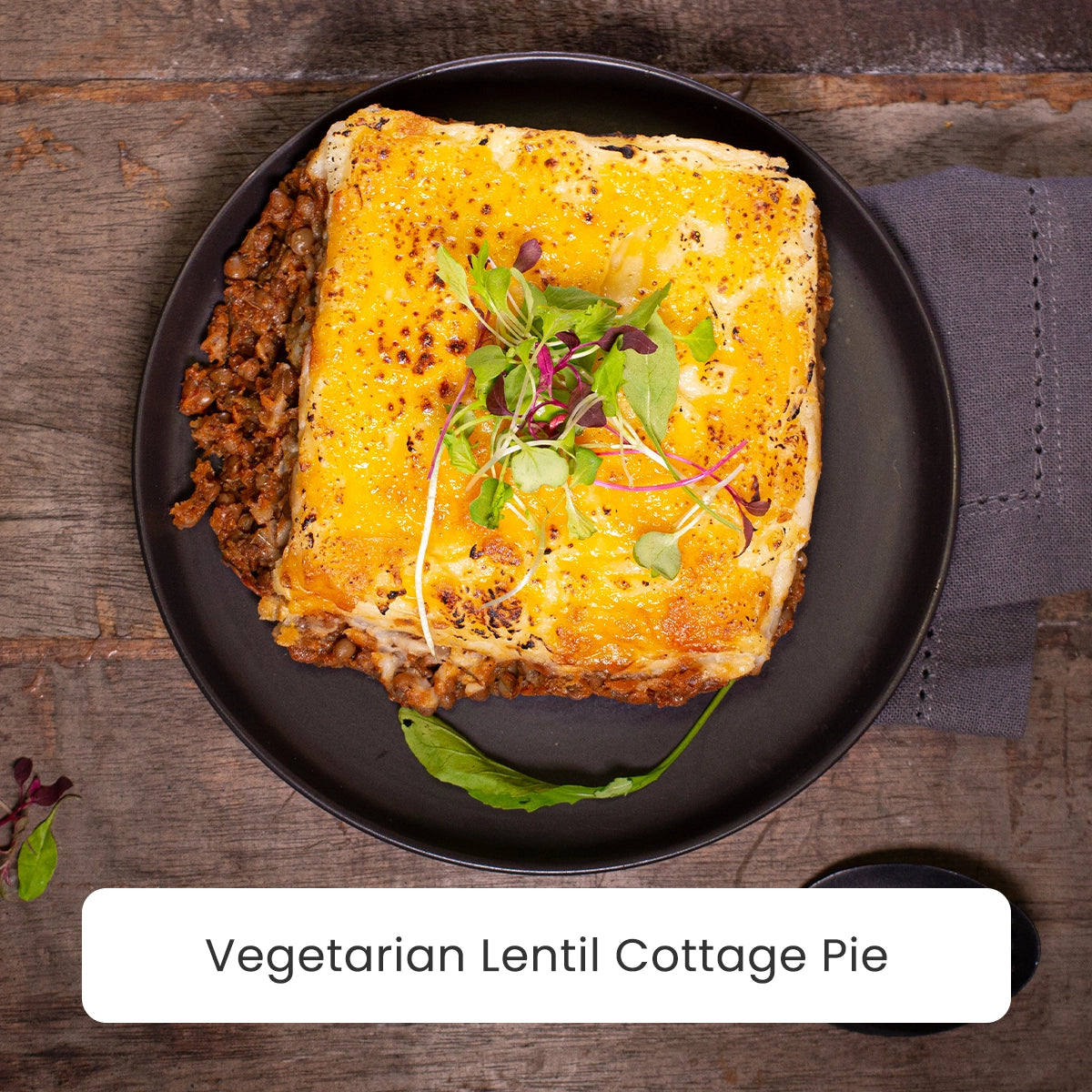 Vegetarian Meal - Lentil Cottage pie