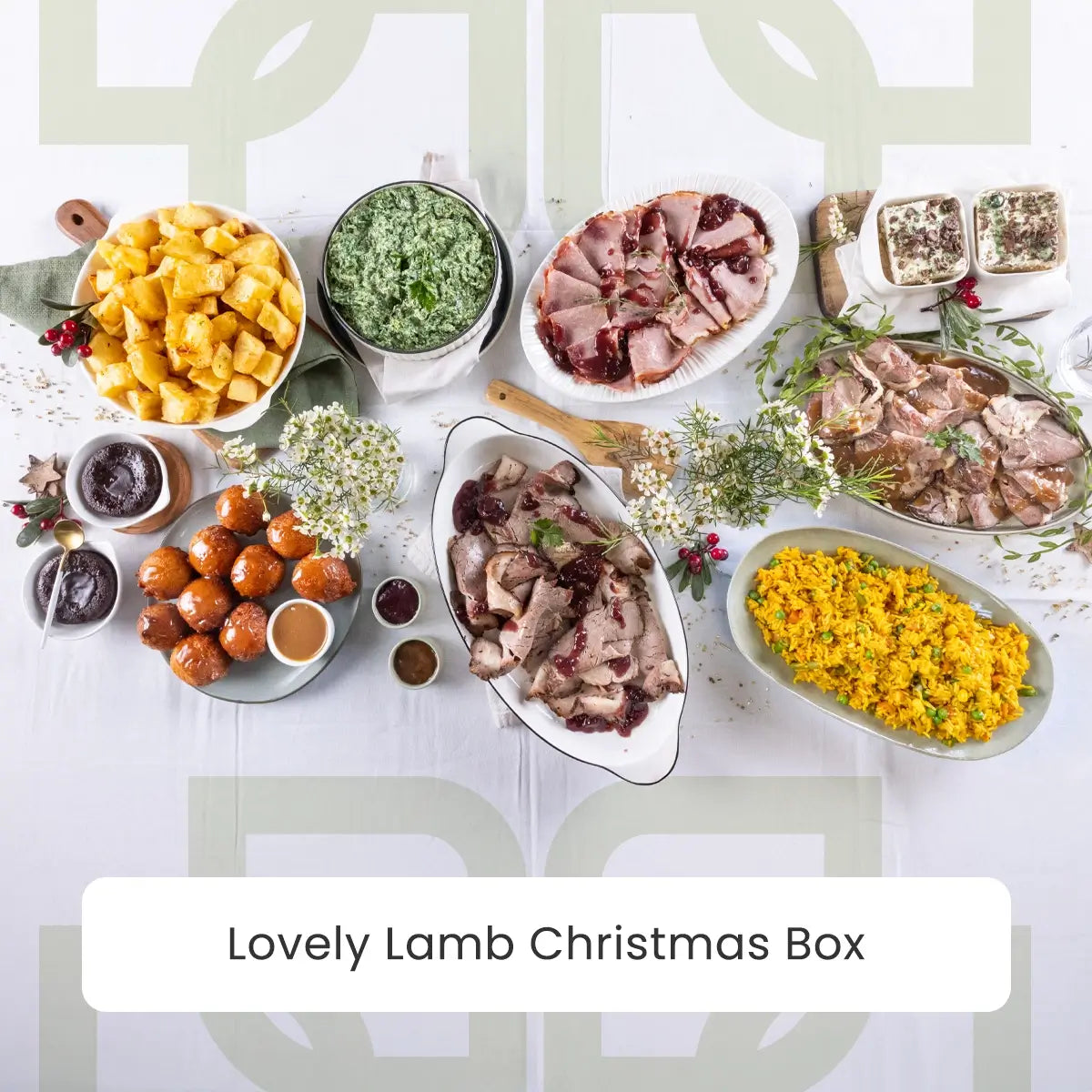 Christmas Box - Lovely Lamb
